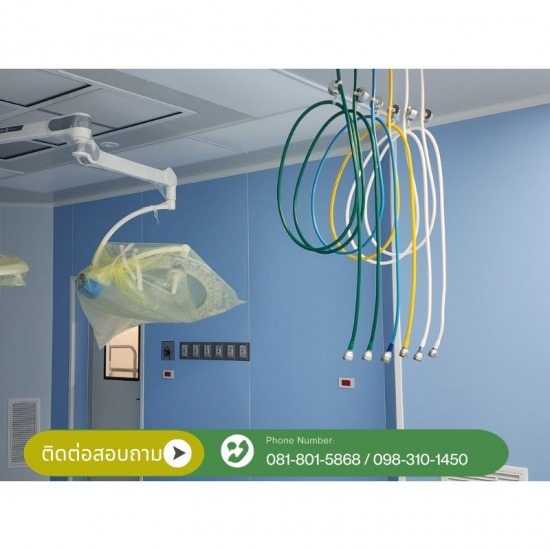 ติดตั้งระบบไปป์ไลน์ Pipeline Medical Gases System - ระบบจ่ายก๊าซทางการแพทย์ PSR-Medical Gas System